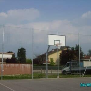 rete parapalloni 6 - recinzioni Lombardia - Pali - Reti
